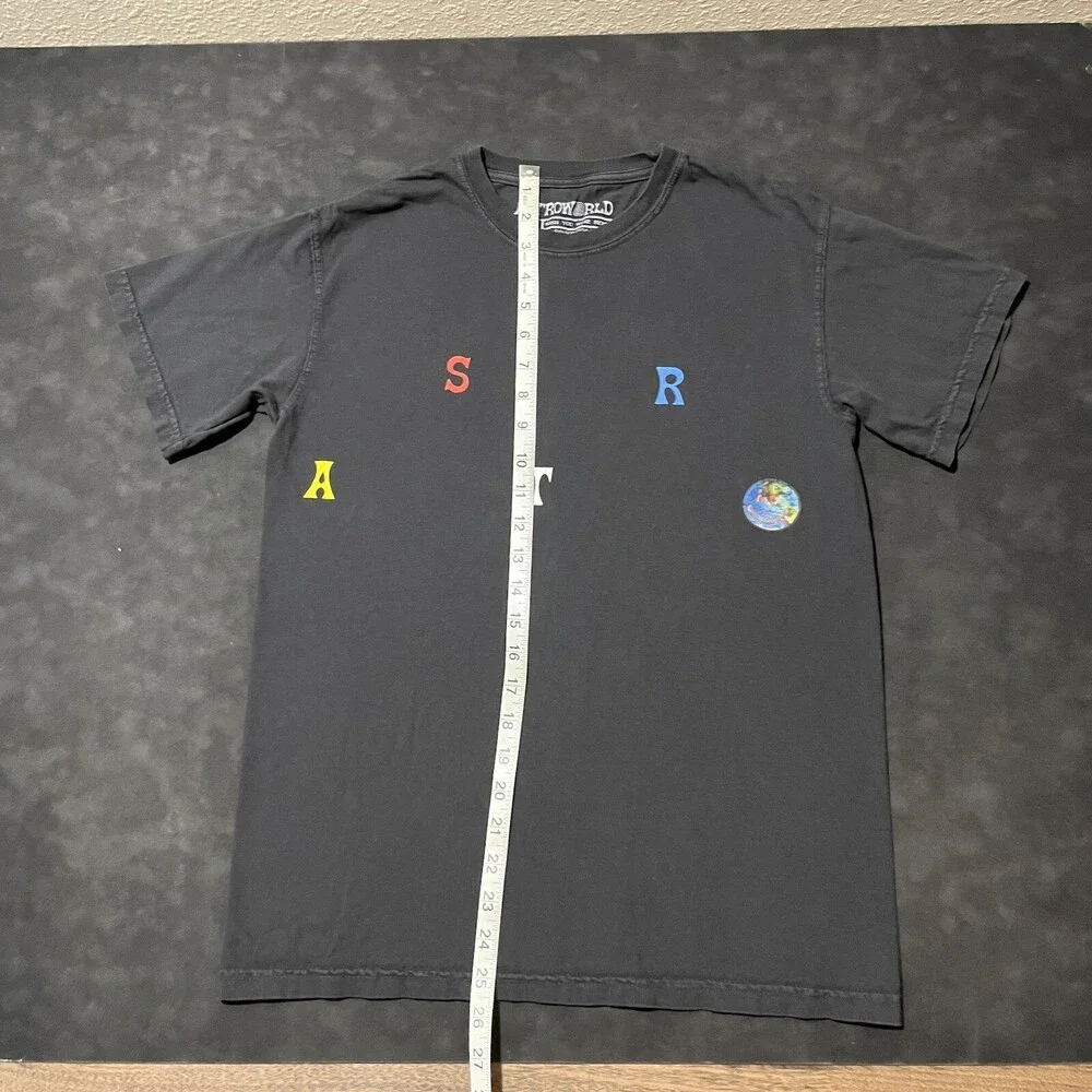 Astroworld Travis Scott Shirt Concert Tour Band Tee All over Wish you were Here